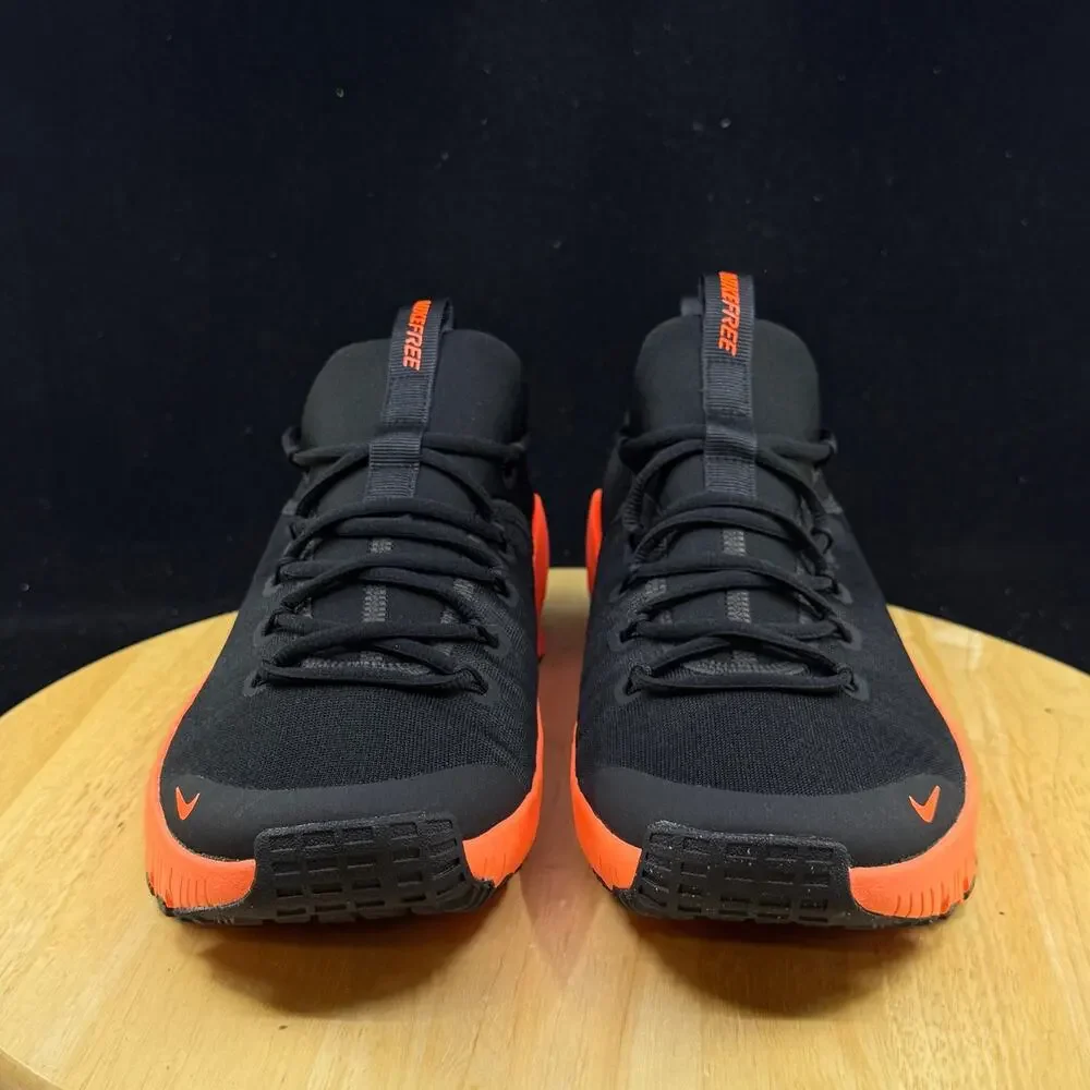 Nike Free Metcon 6 Black Orange Hyper Crimson FJ7127-004 Men's Size 10.5 - Picture 3 of 9